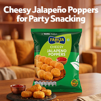 Fabsta Cheesy Jalapeno Poppers 350 g