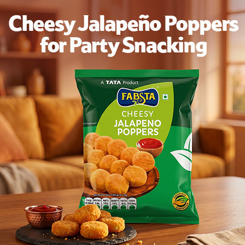 Fabsta Cheesy Jalapeno Poppers 350 g