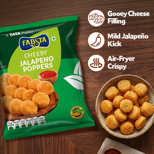 Fabsta Cheesy Jalapeno Poppers 350 g