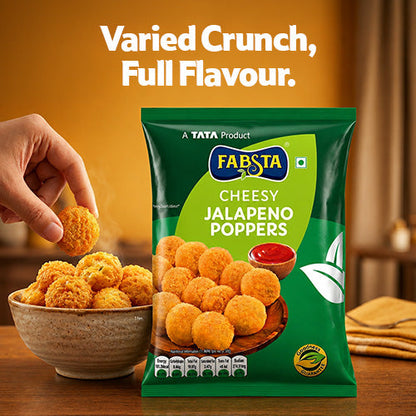Fabsta Cheesy Jalapeno Poppers 350 g