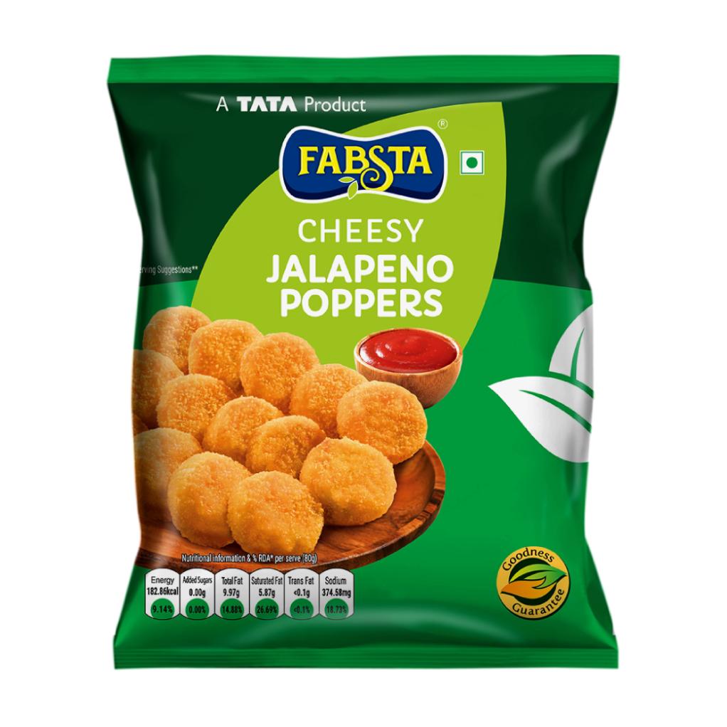 Fabsta Cheesy Jalapeno Poppers 350 g