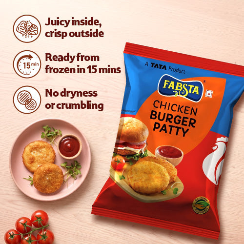 Fabsta Chicken Burger Patty 480g