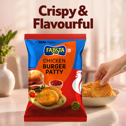 Fabsta Chicken Burger Patty 480g