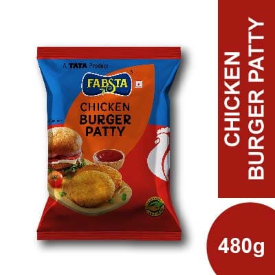Fabsta Chicken Burger Patty 480Gm