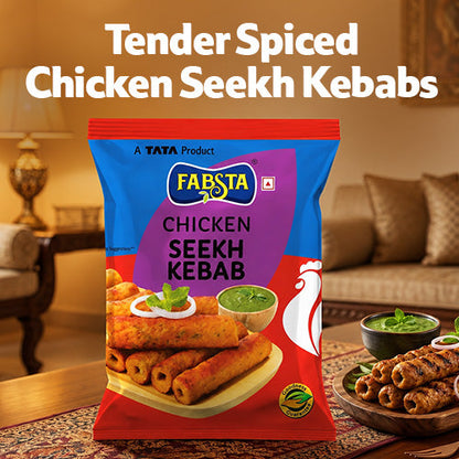 Fabsta Chicken Seekh Kebab 450g