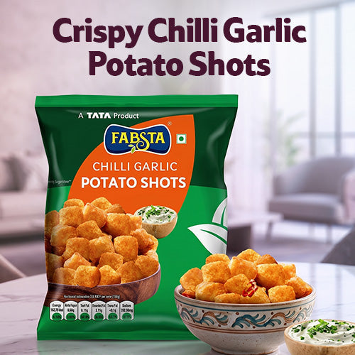 Fabsta Chilli Garlic Potato Shots 350 g