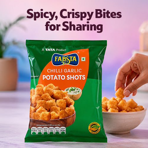 Fabsta Chilli Garlic Potato Shots 350 g