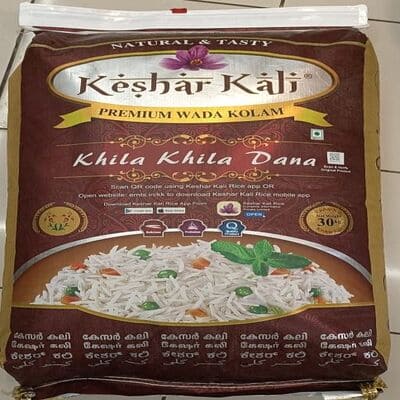 Star Kesar Kali Wada Kolam Rice 30 kg