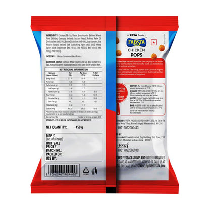 Fabsta Chicken Popcorns 450 g