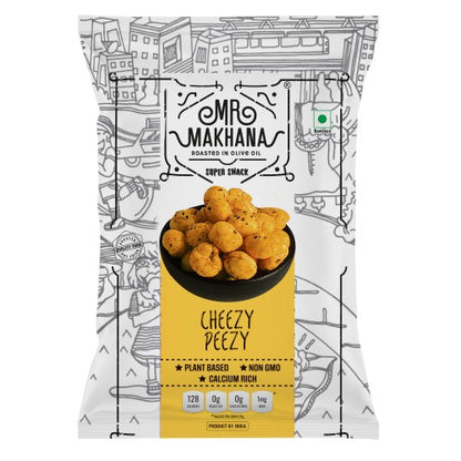 Mr Makhana Cheesy Peezy 55 g