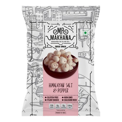 Mr Makhana Himalayan Salt N Pepper 55 g