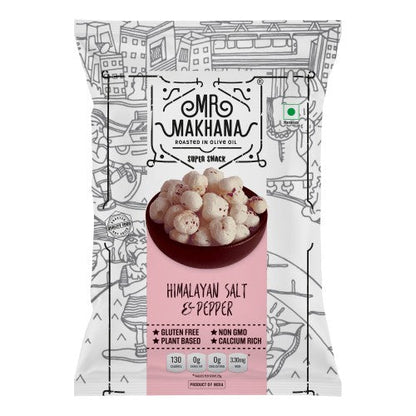 Mr Makhana Himalayan Salt N Pepper 55 g