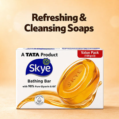 Skye Pure Glycerine Soap 3x125 g