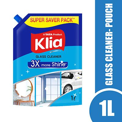 Klia Glass Cleaner Refill Pouch 1 Ltr