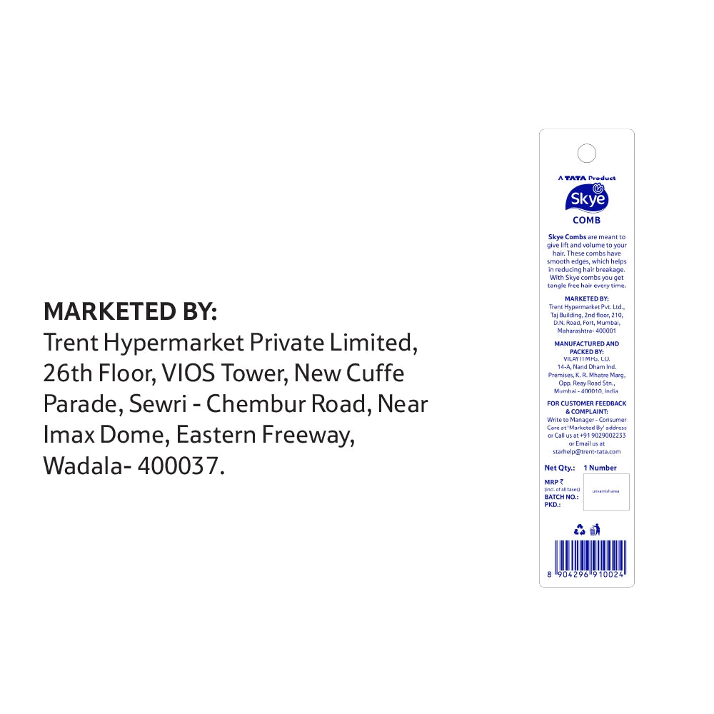 Skye Comb 7.5 Single 1 pcs