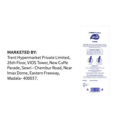 Skye Combs Pack Of 5 pcs