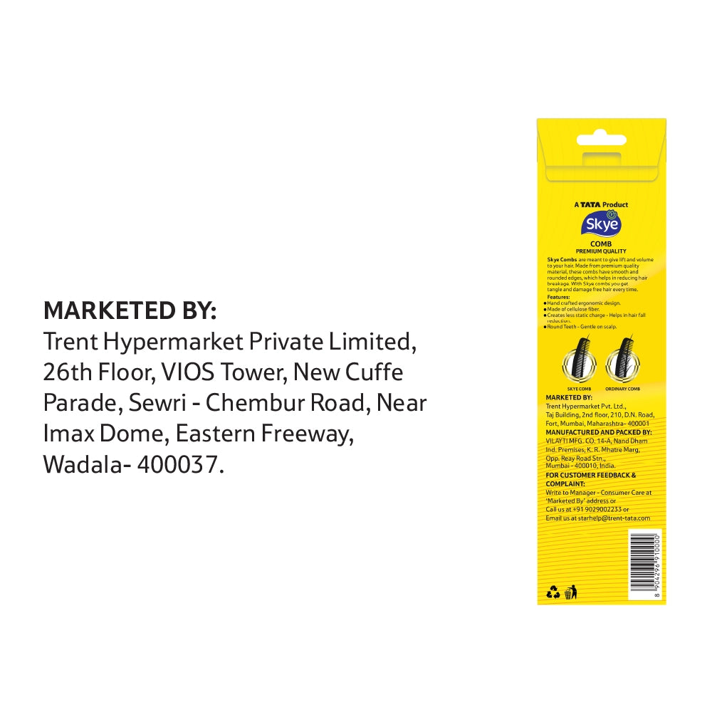 Skye Compact Wide Tooth Comb No 76 Single 1 pcs