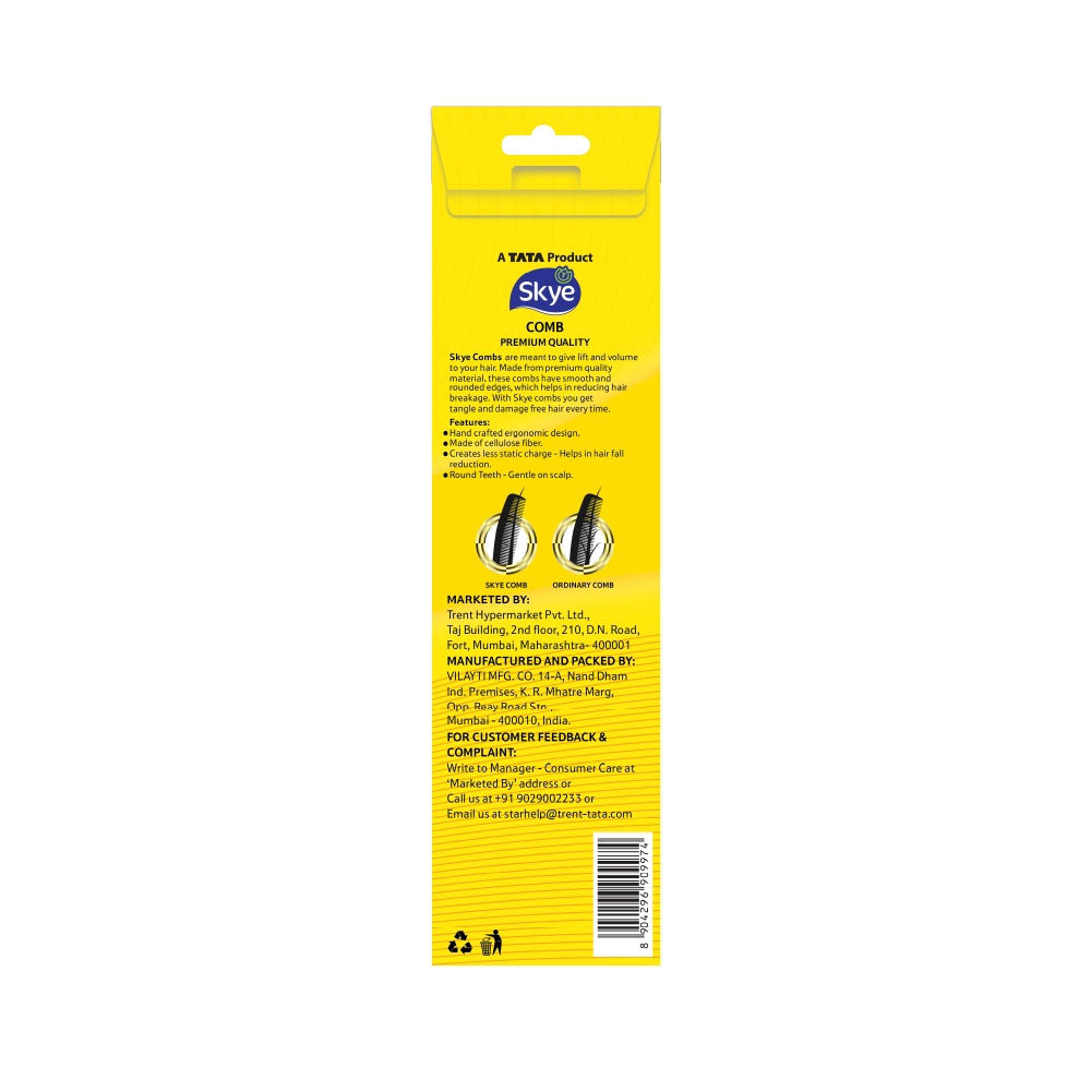 Skye Fine Teeth Comb No 33 B Single 1 pc