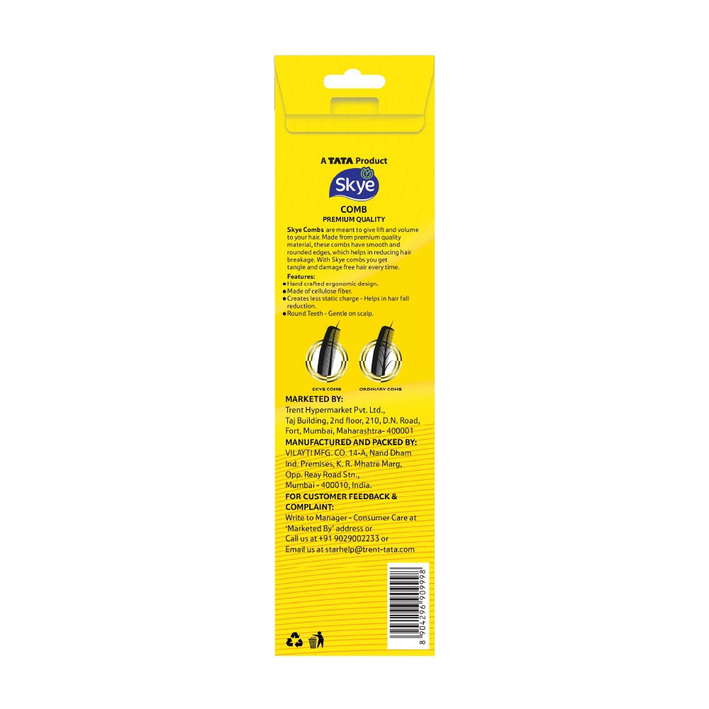 Skye Handle Comb No 72 Single