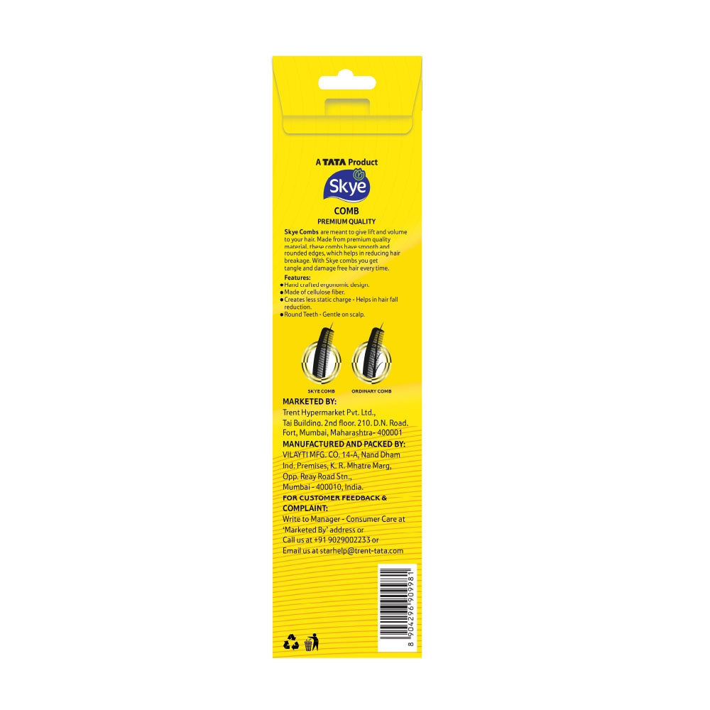 Skye Dressing Comb No 42A Single