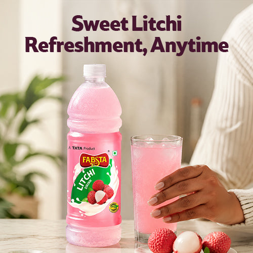 Fabsta Litchi Fruit Drink 1.2 ltr