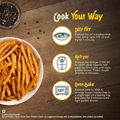 Mccain French Fries Pepper Crunch 420 g