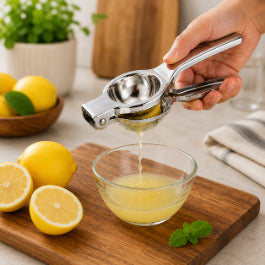 Smartle Stainless Steel Lemon Squeezer Cum Opener pack of 1