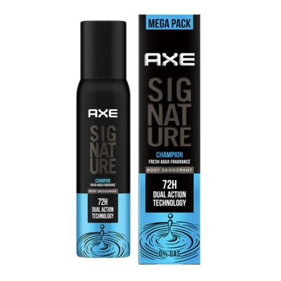 Axe Signature Champion Long Lasting No Gas Body Deodorant For Men 200 ml