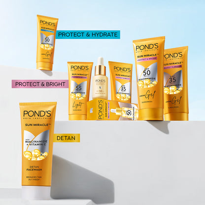 Ponds Serum Boost Sunscreen Cream Spf 55 100 gm