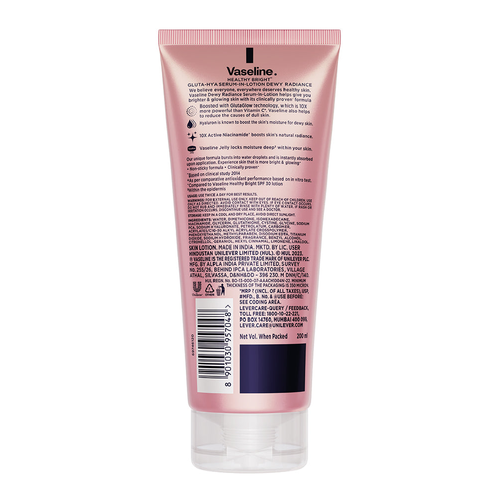Vaseline Hya Dewy Radiance 200 ml