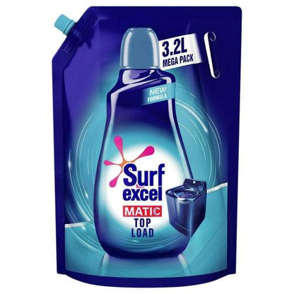 Surf Excel Matic Liquid Detergent Top Load Pouch 3.2 L