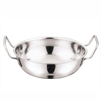 Smartle Flat Bottom Kadai 1 Ltr Pack Of 1