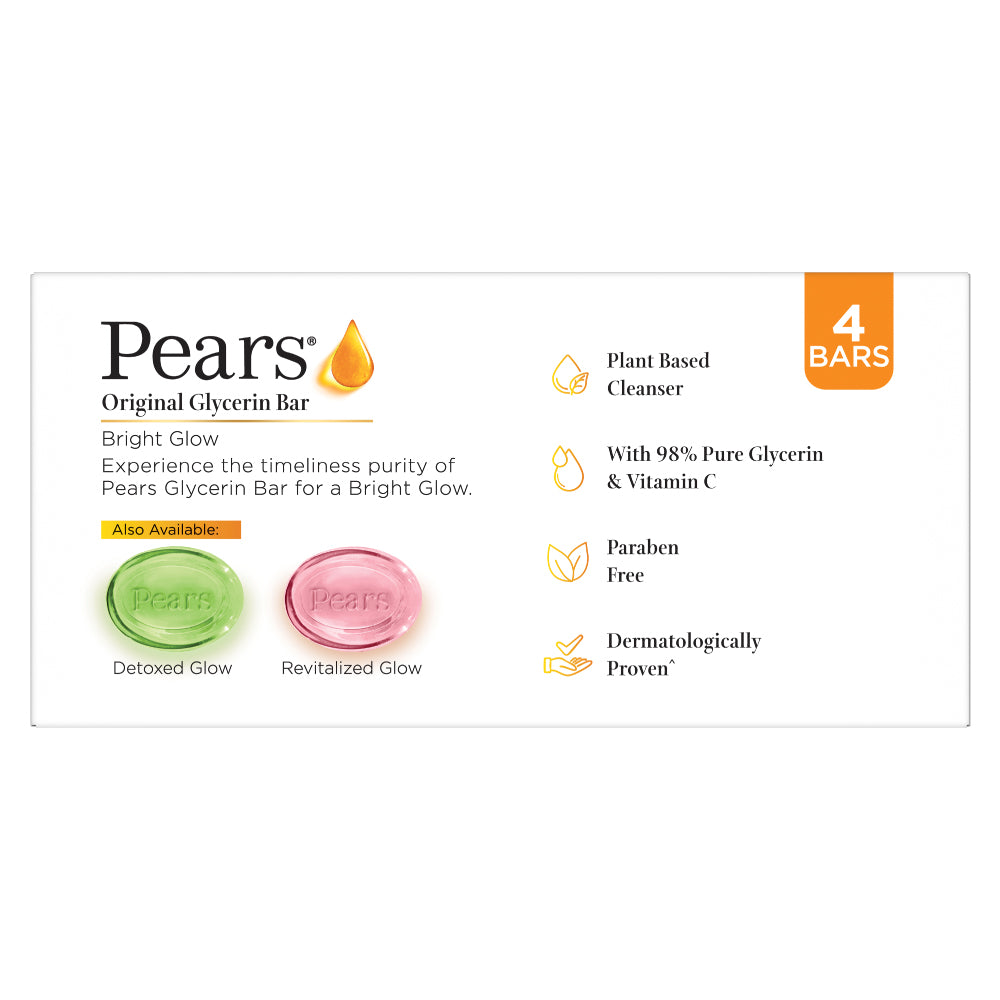 Pears Naturale Vitamin C Soap 4x125gm