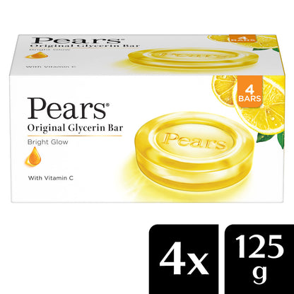 Pears Naturale Vitamin C Soap 4x125g