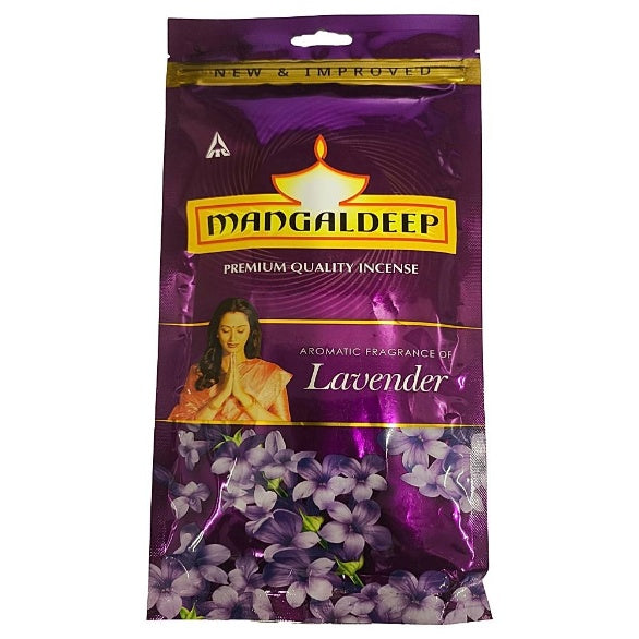 Mangaldeep Ziplock French Lavender 106 sticks