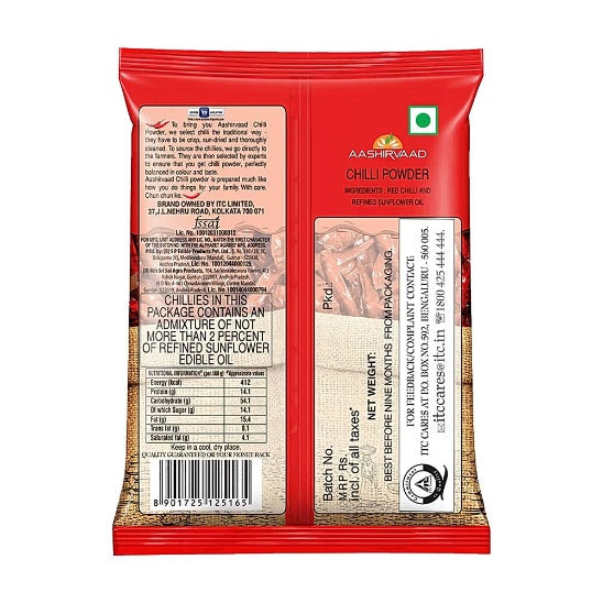 Aashirvaad Chilli Powder 200 g