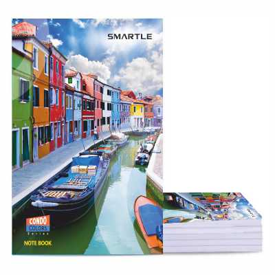 Smartle Long Book 120 Pages pack of 6