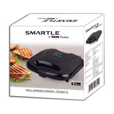 Smartle Grill Sandwich Maker 750 Watt pack of 1