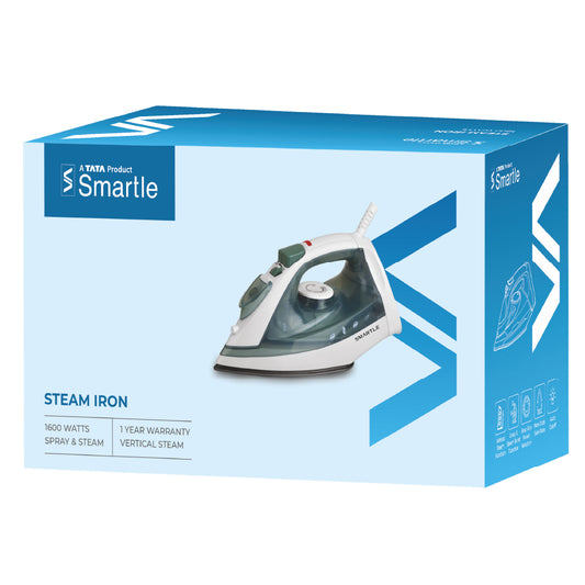 Smartle Steam Iron 1600 Watt pack of 1