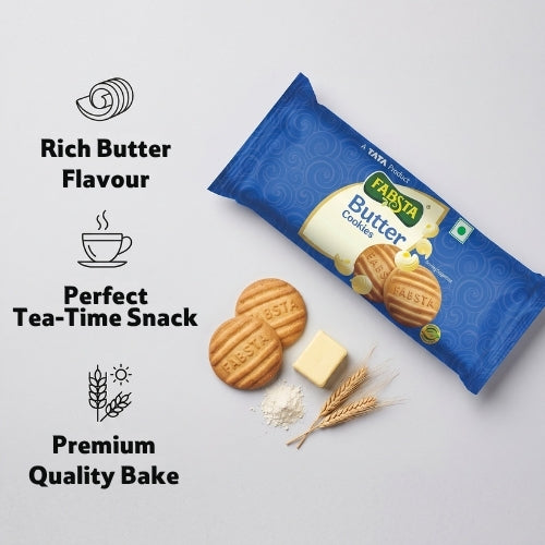 Fabsta Butter Cookies, 53 g