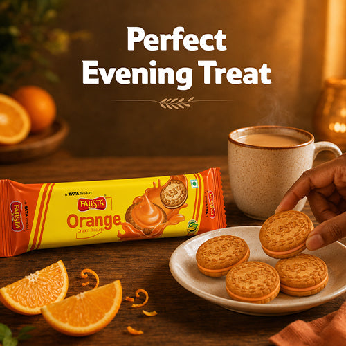 Fabsta Orange Cream Biscuits 50 g
