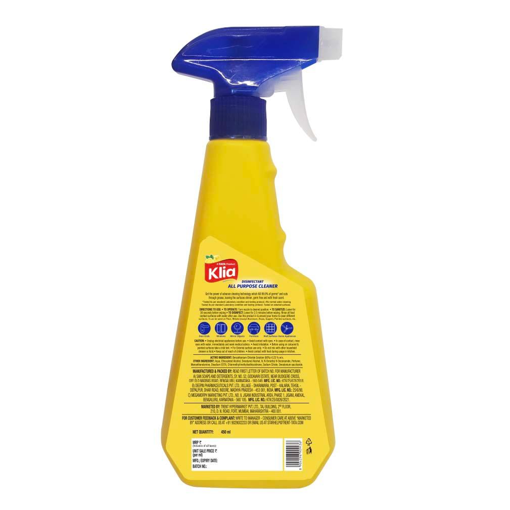 Klia All Purpose Cleaner, 450 ml