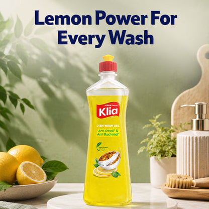 Klia Anti Smell Dishwash Gel, 500 ml
