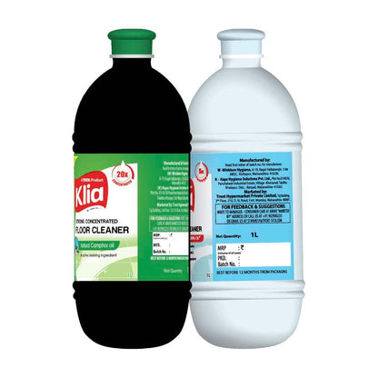 Klia Floor Cleaner Milky And Strong Combi 2X1 Ltr
