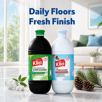 Klia Floor Cleaner Milky And Strong Combi 2x1 ltr
