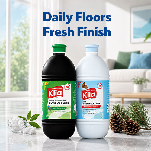 Klia Floor Cleaner Milky And Strong Combi 2x1 ltr