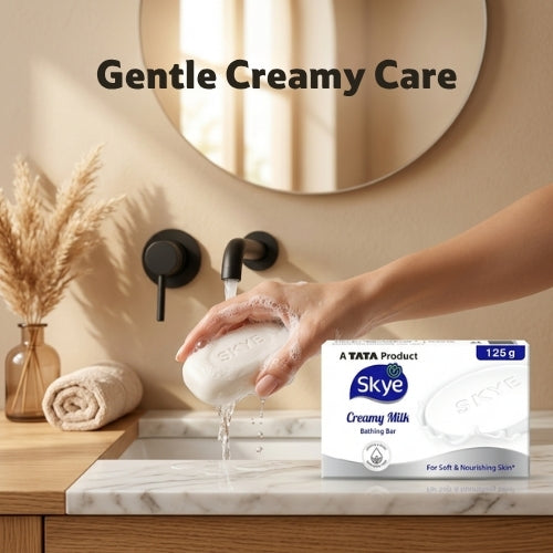 Skye Creamy Bathing Soap, 125 g