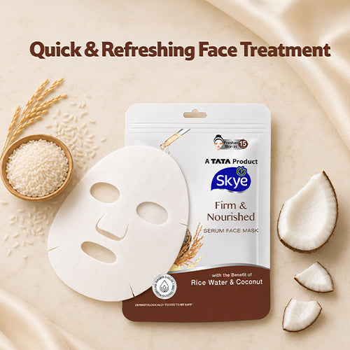Skye Rice Water And Coconut Facesheet Mask pack of 1