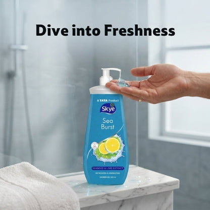 Skye Sea Burst Shower Gel, 500 ml