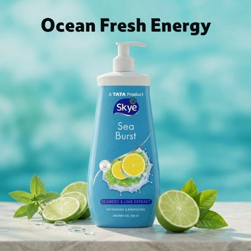 Skye Sea Burst Shower Gel, 500 ml